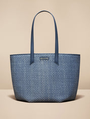 luxury leather tote