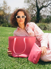 lipstick carryall tote