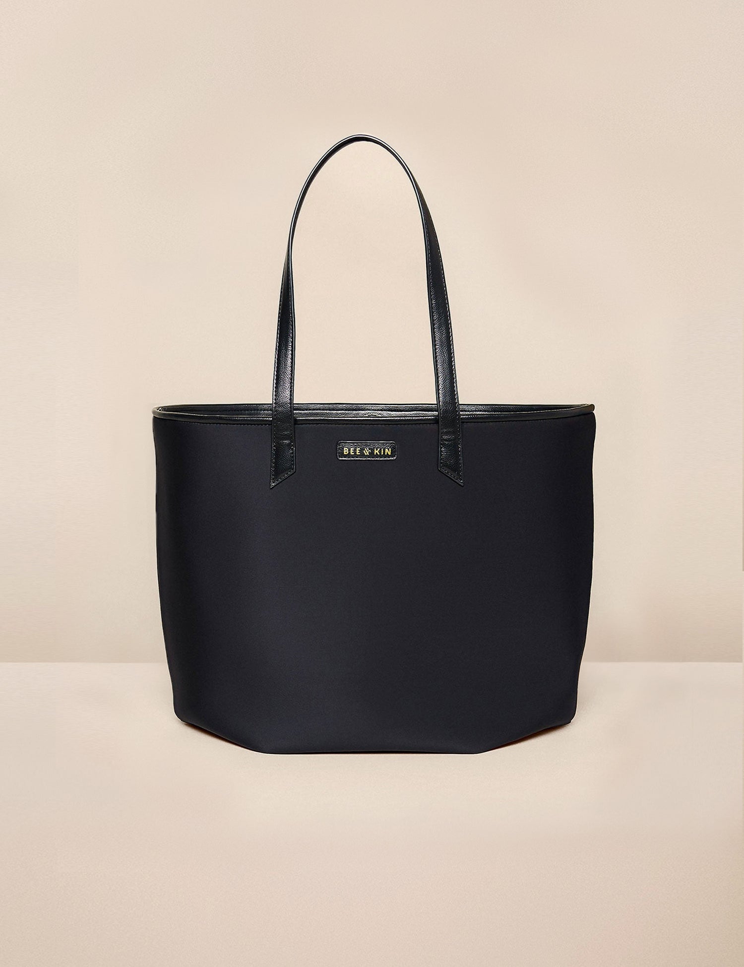 large black carryall tote