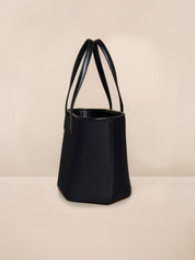 large black carryall tote