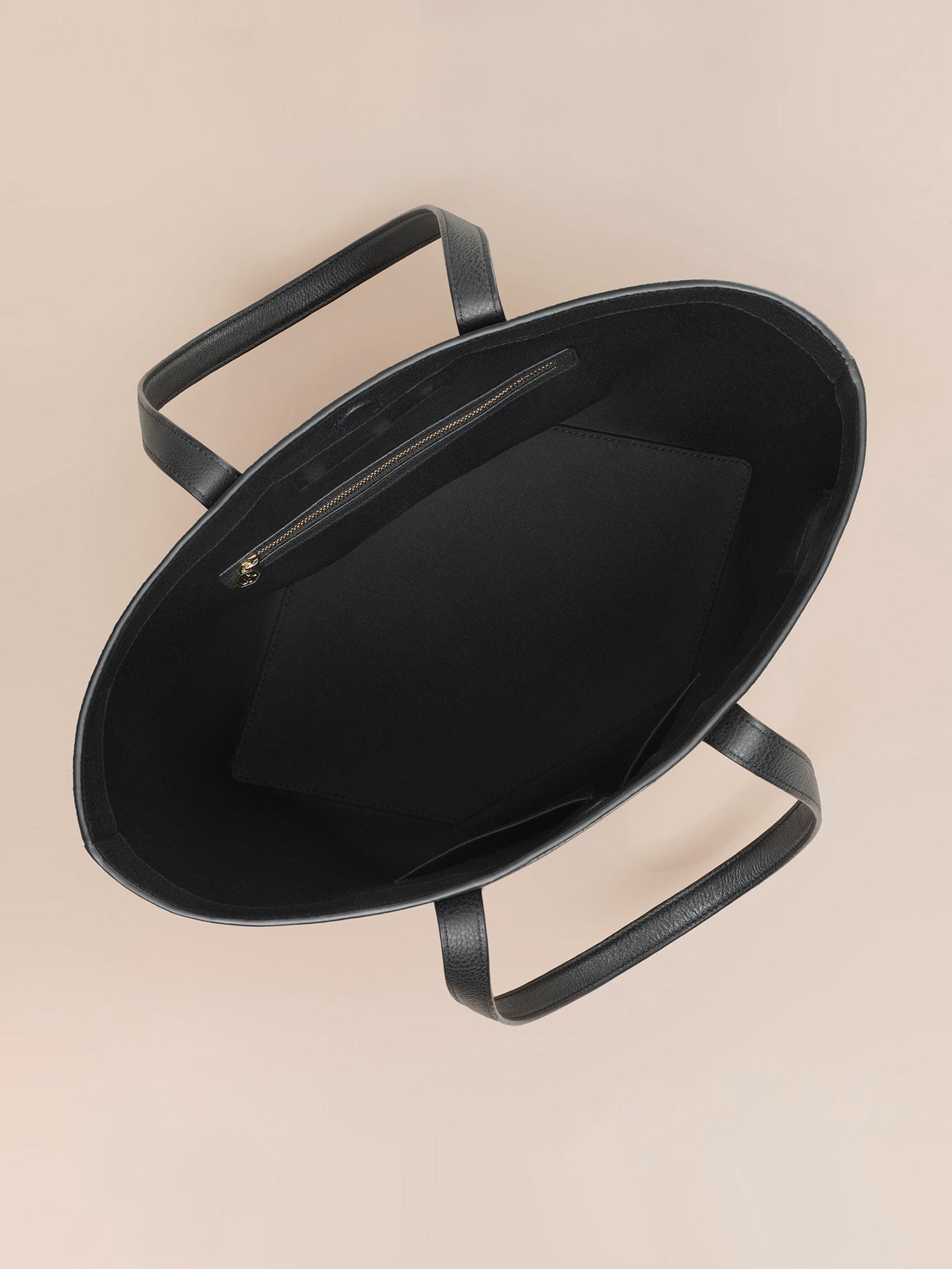 large black carryall tote