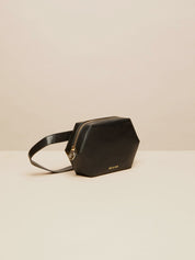 Black Vegan Belt Bag