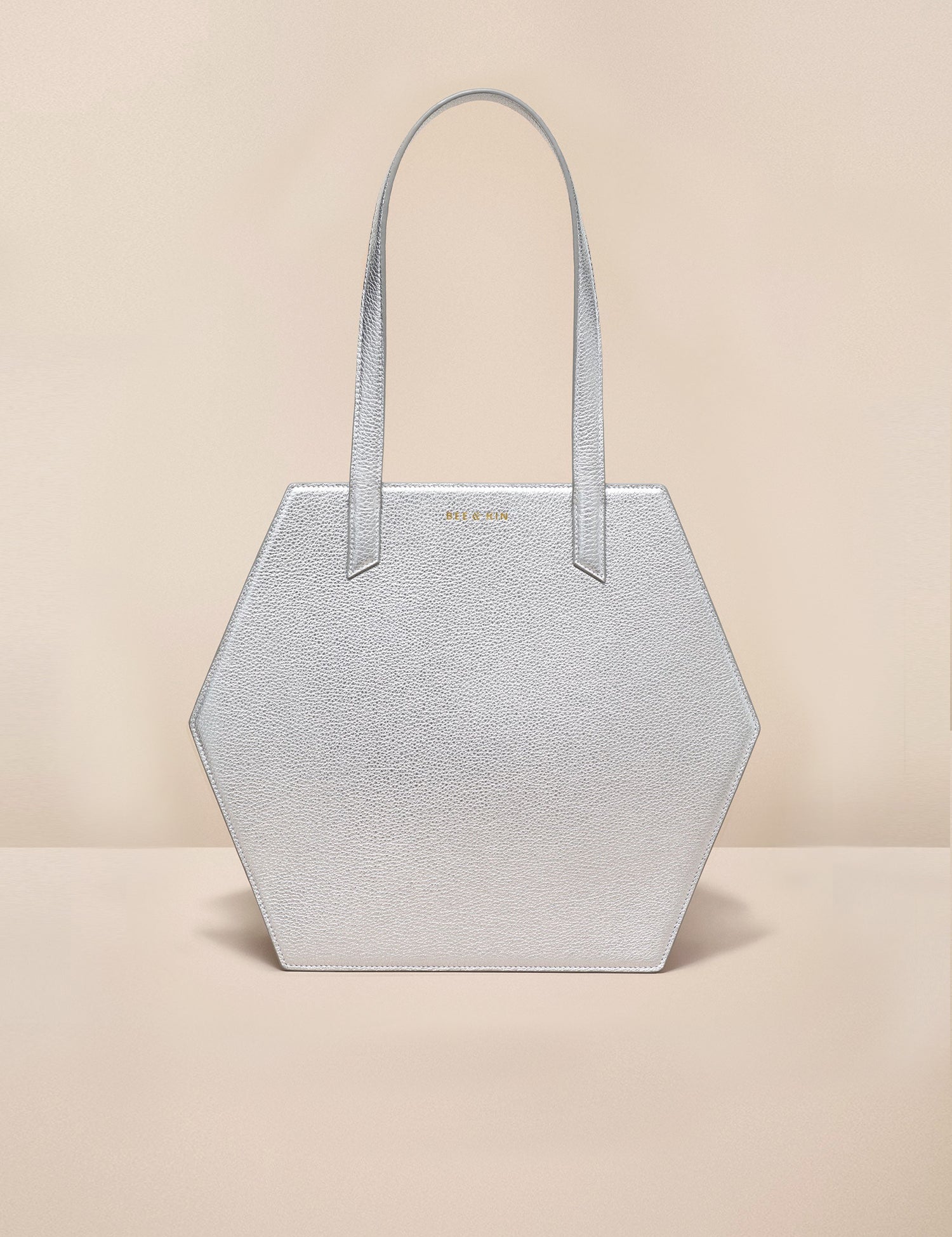 silver tote