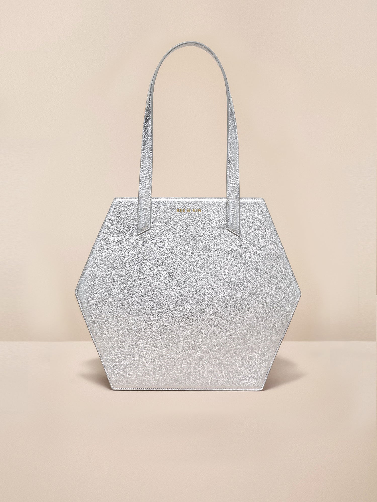 silver tote