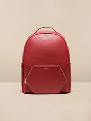 The Nomad Backpack In Sangria | Luxury Leather Backpack