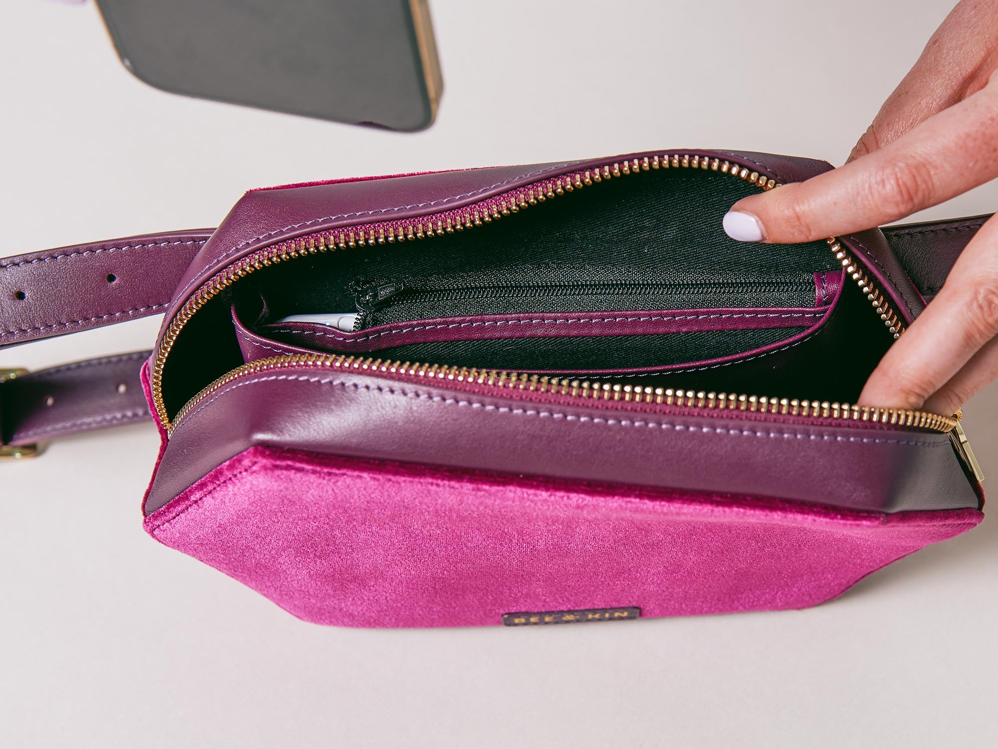 Velvet Belt Bag