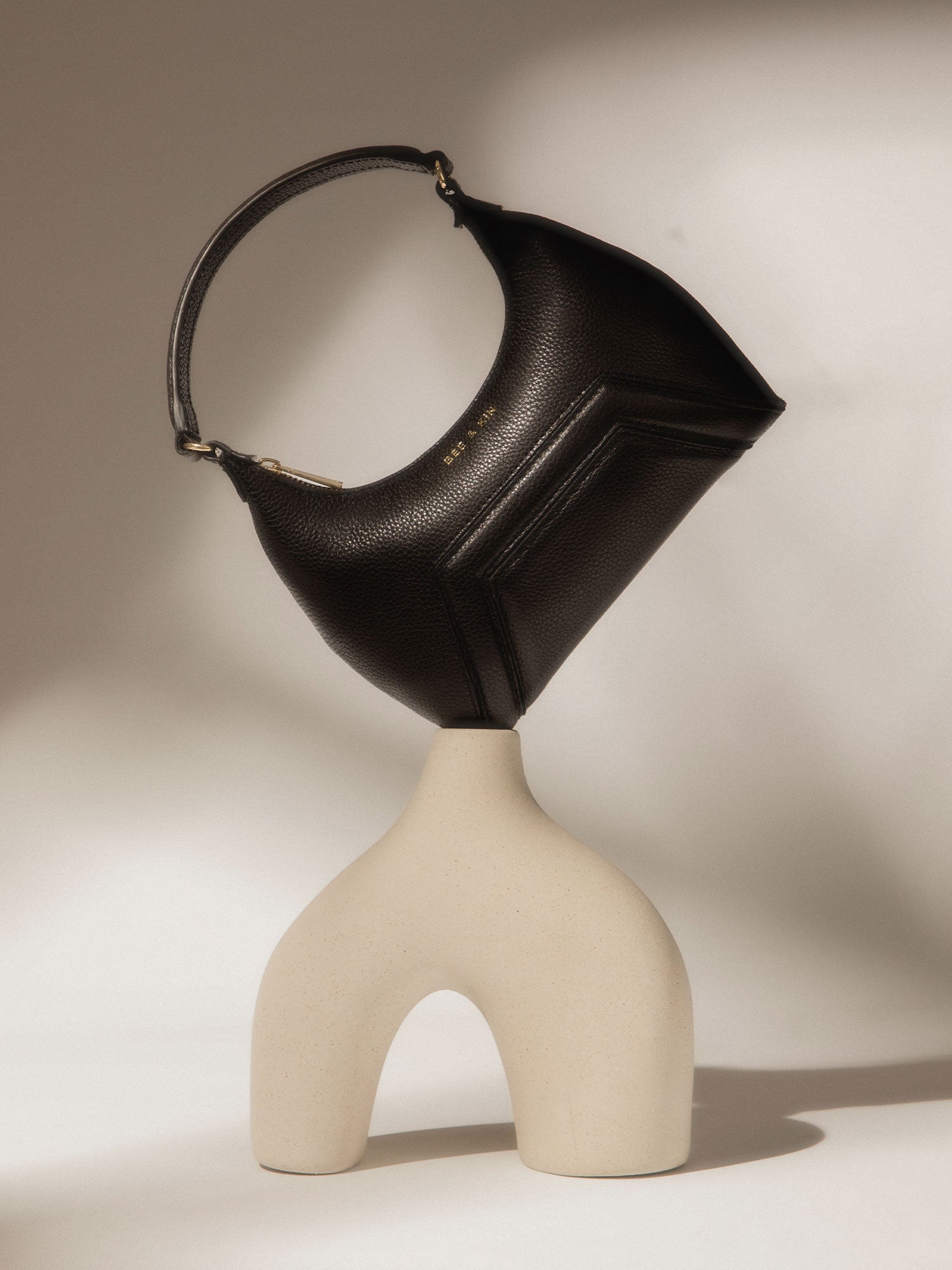 The Mini Baguette Bag in Black | BEE & KIN – BEE AND KIN