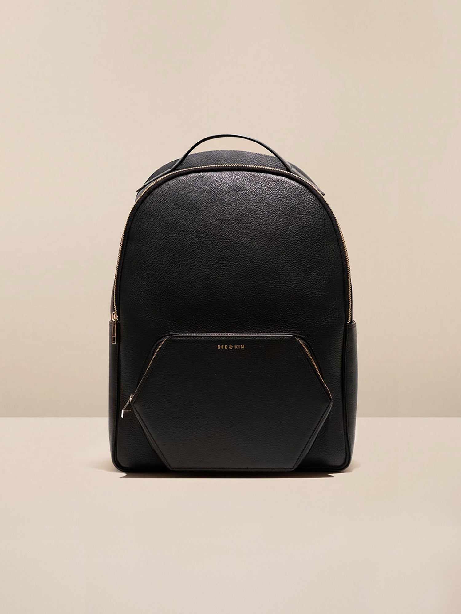 Black Leather Fashion Backpacks | Luxury Leather Backpack – BEE AND KIN