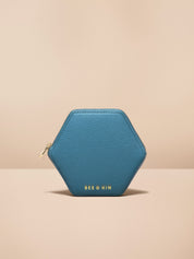 blue coin purse